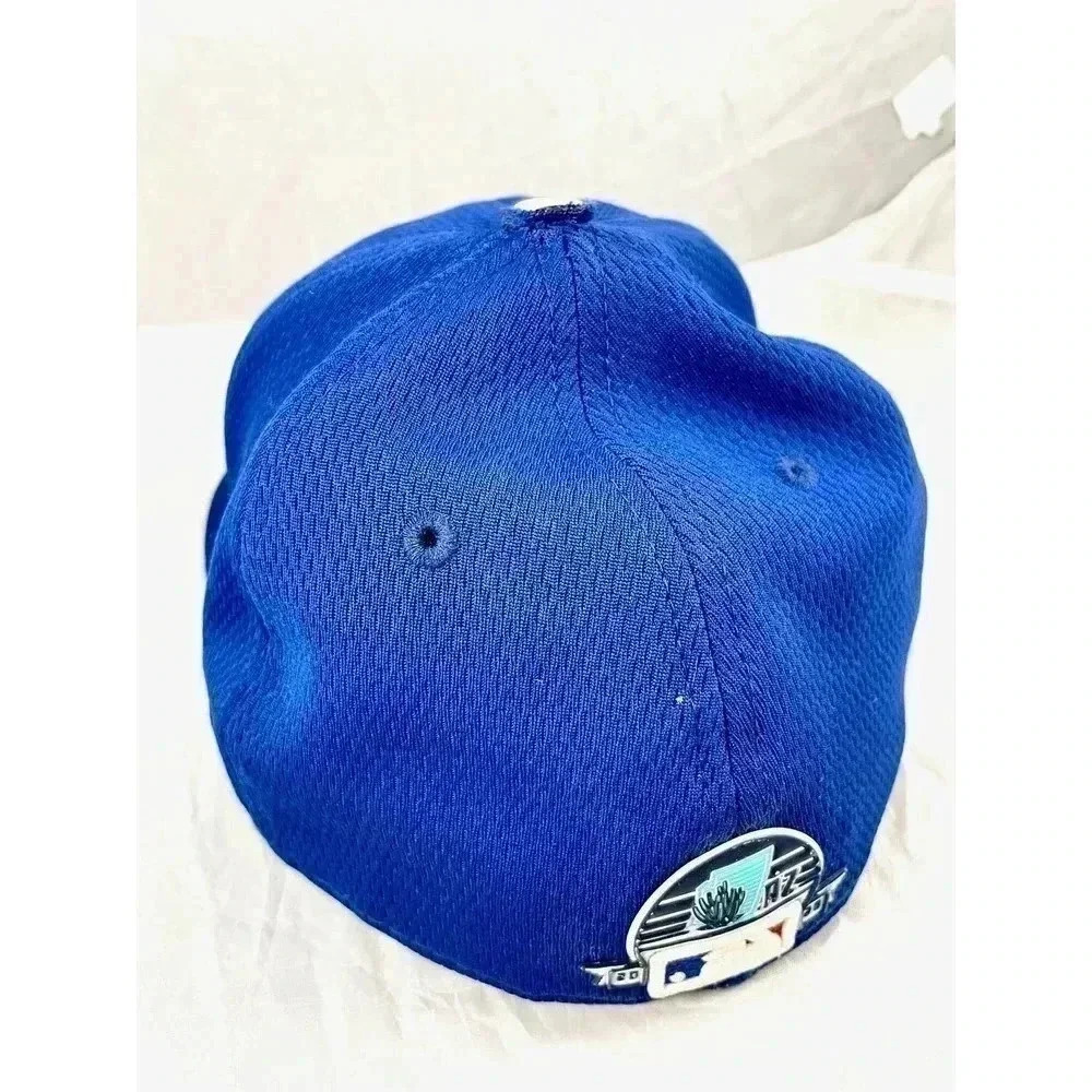 Chicago Cubs Size 7 1/8 New Era 59FIFTY 2020 Spring Training AZ Blue Hat Cap MLB - Picture 11 of 13